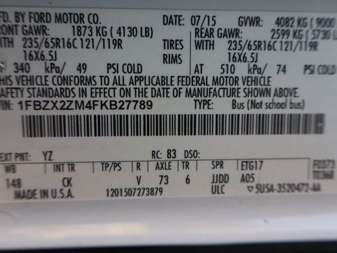 Used 2015 Ford Transit 350 XLT RWD image 45