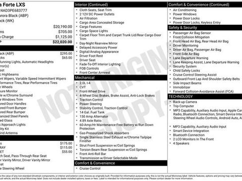Used 2023 Kia Forte LXS FWD image 28