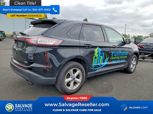 Used 2016 Ford Edge SE FWD image 4