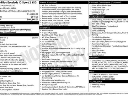 New 2025 Cadillac Escalade IQ Sport 2