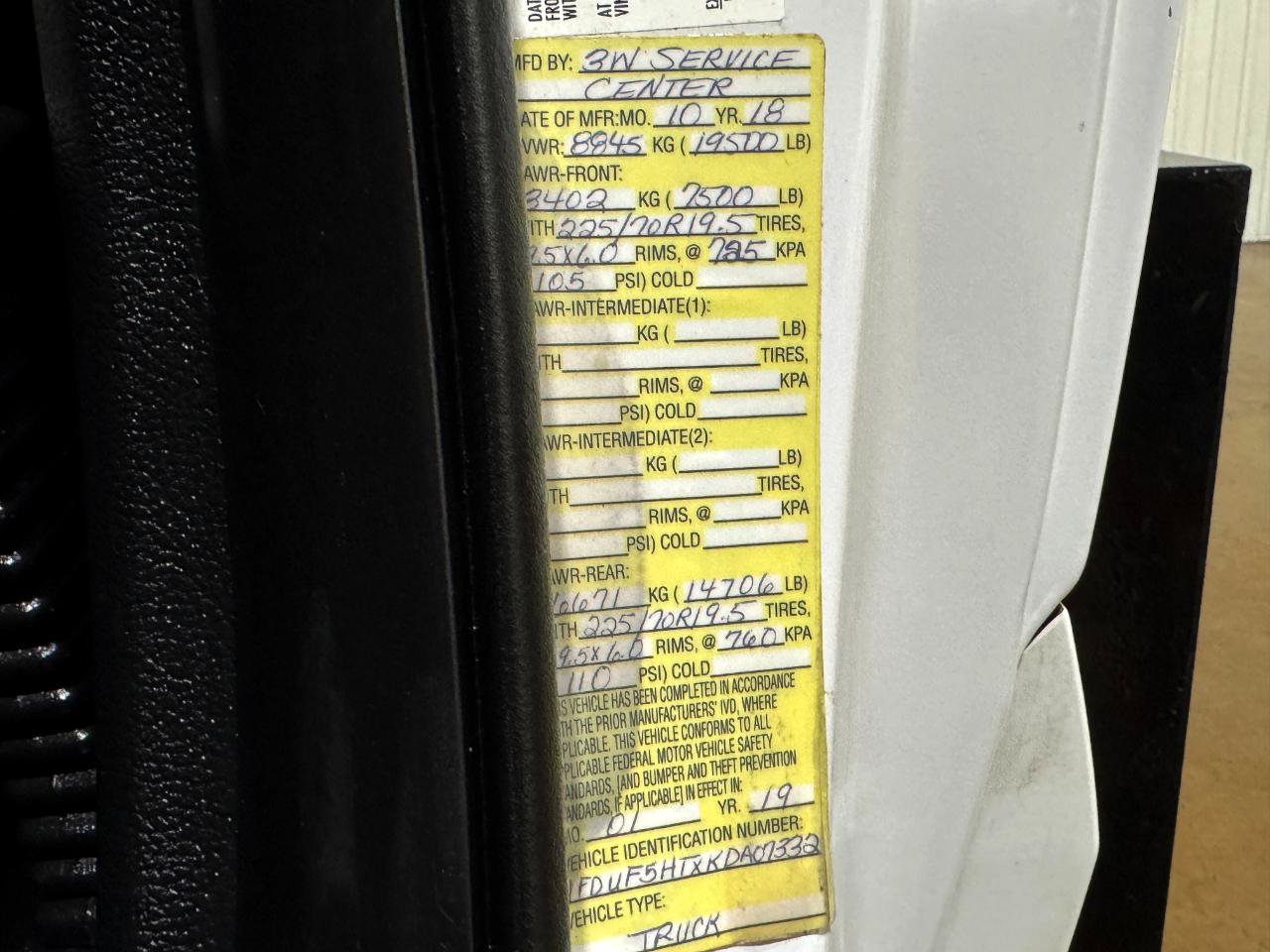 Used 2019 Ford F550 4x4 Regular Cab Super Duty image 49