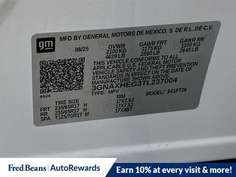 New 2026 Chevrolet Equinox LT image 21