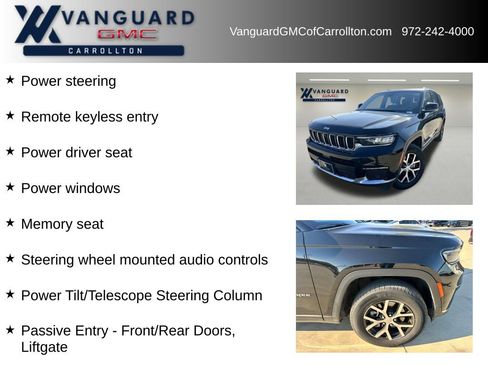 Used 2024 Jeep Grand Cherokee L Limited w/ Luxury Tech Group II image 12