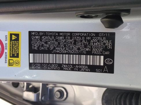 Used 2011 Lexus CT 200h Premium FWD image 33