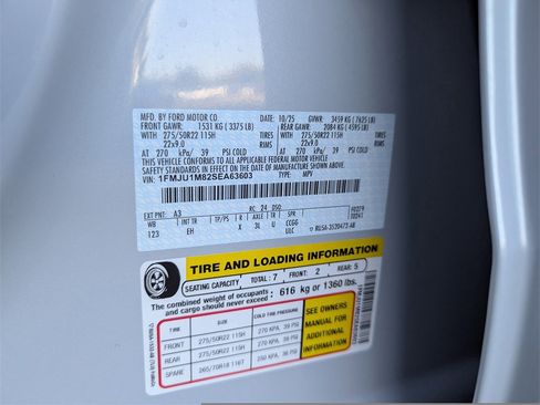 New 2025 Ford Expedition Platinum w/ Driver's Package image 45