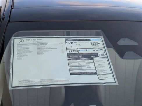 New 2026 Mercedes-Benz E 350 Sedan image 18