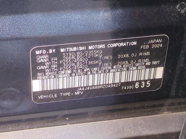 Used 2024 Mitsubishi Outlander SE Black Edition AWD/4WD image 26