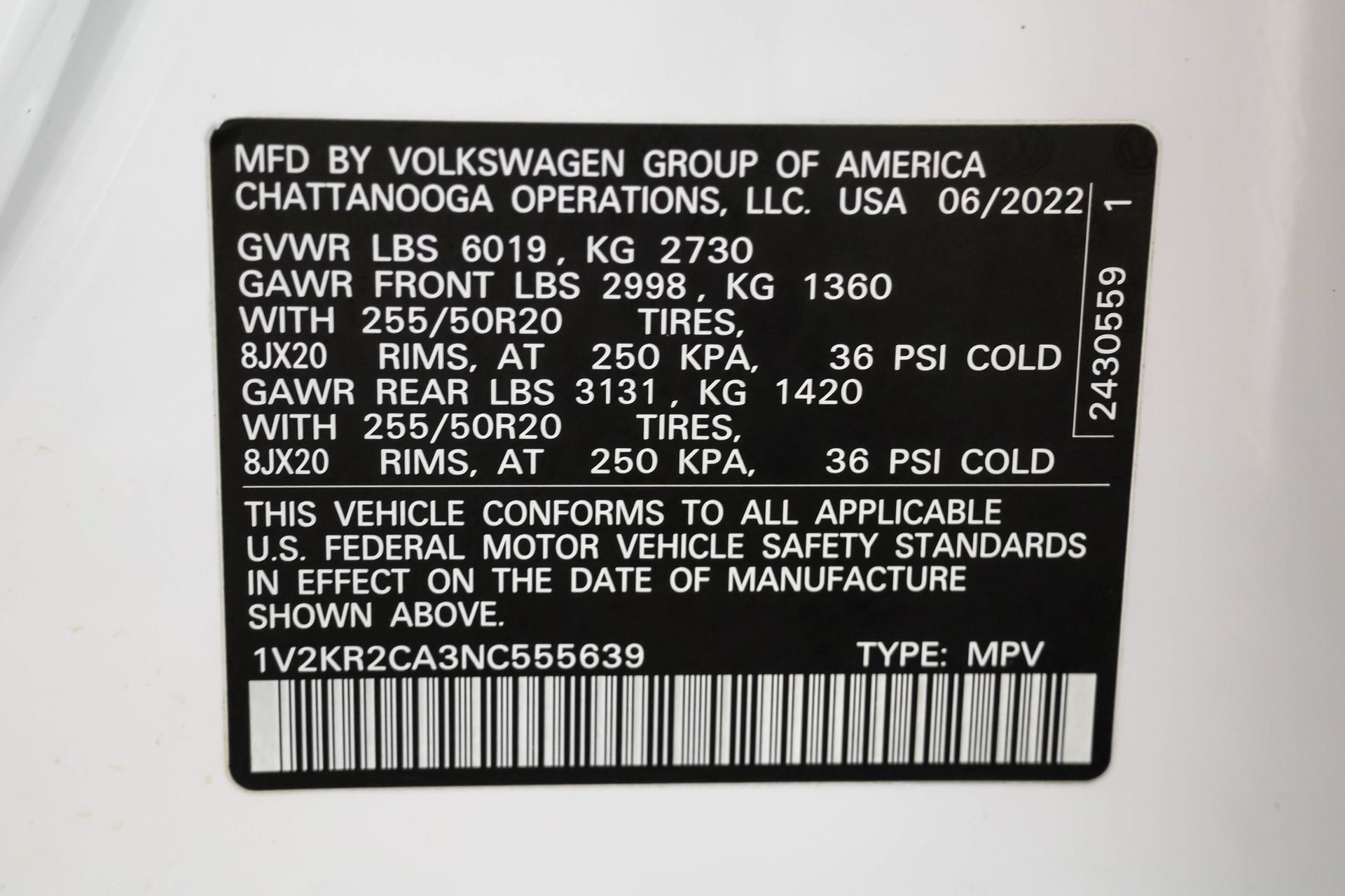 Used 2022 Volkswagen Atlas SE AWD/4WD image 51