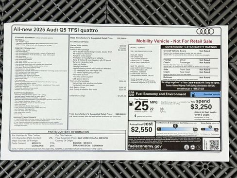 Used 2025 Audi Q5 Premium Plus w/ Premium Plus AWD/4WD image 10