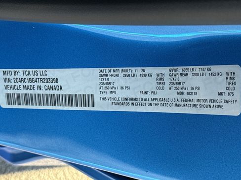 New 2026 Chrysler Pacifica Select image 31