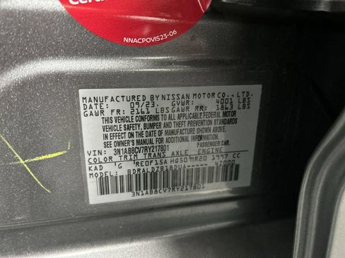 Certified 2024 Nissan Sentra SV FWD image 42