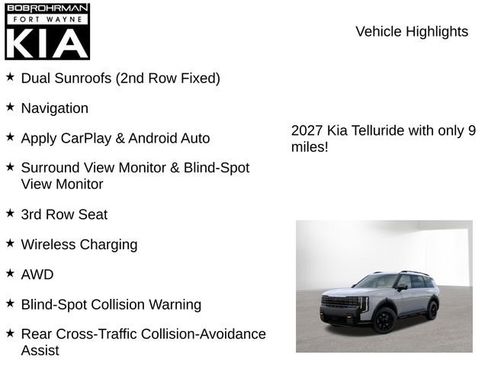New 2027 Kia Telluride SX X-Pro AWD/4WD image 7
