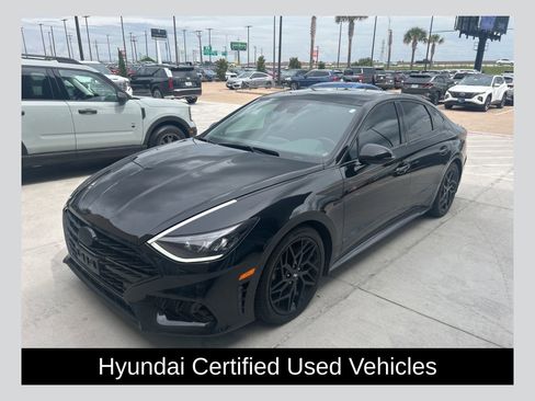 Used 2022 Hyundai Sonata N Line w/ Preferred Accessory Package FWD image 1