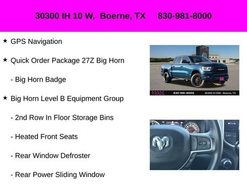 Used 2024 RAM 1500 Big Horn AWD/4WD image 10