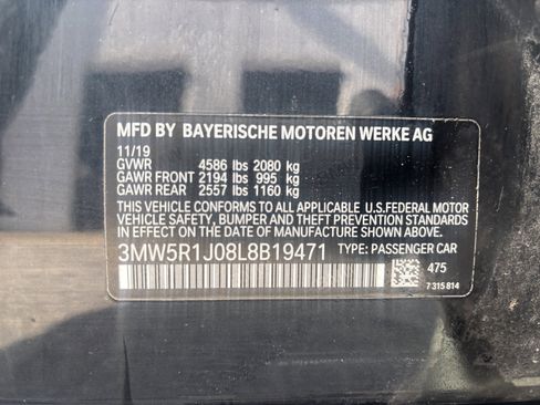 Used 2020 BMW 330i Sedan w/ Convenience Package image 34