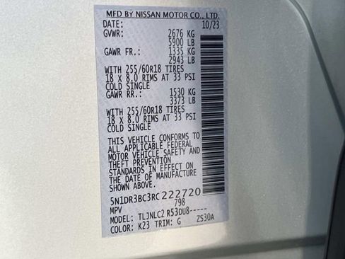 Used 2024 Nissan Pathfinder SV AWD/4WD image 30