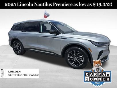 Certified 2025 Lincoln Nautilus Premier w/ Equipment Group 102A