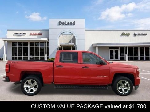 Used 2018 Chevrolet Silverado 1500 Custom w/ Custom Value Package AWD/4WD image 1