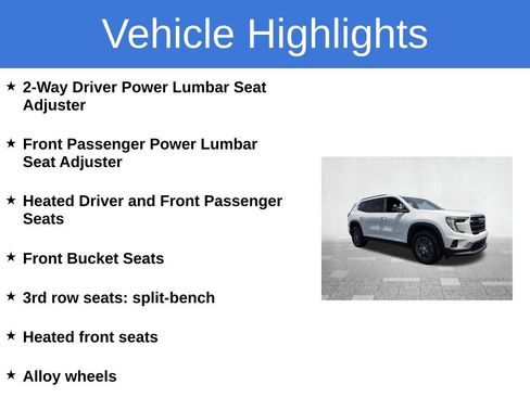 Used 2025 GMC Acadia Elevation FWD image 5
