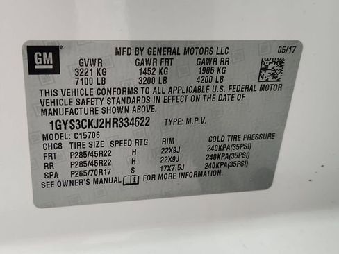 Used 2017 Cadillac Escalade Premium Luxury w/ LPO, Radiant Package image 16