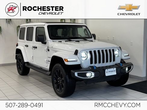 Used 2023 Jeep Wrangler Unlimited Sahara w/ Cold Weather Group image 1