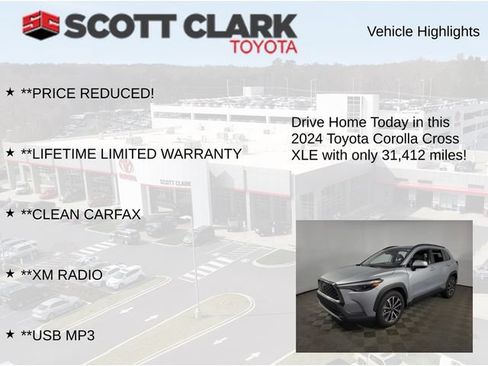 Used 2024 Toyota Corolla Cross XLE FWD image 12