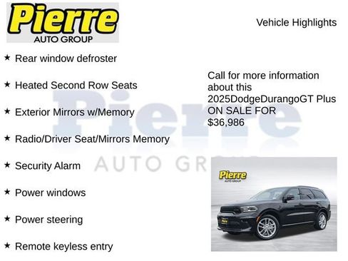 Used 2025 Dodge Durango GT AWD/4WD image 14