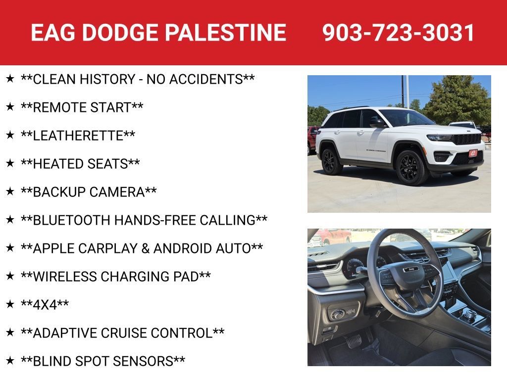 Used 2025 Jeep Grand Cherokee Altitude AWD/4WD image 4