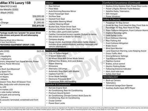 Certified 2023 Cadillac XT6 Luxury image 2
