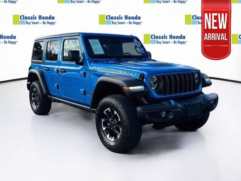 Used 2024 Jeep Wrangler Unlimited Rubicon 4xe AWD/4WD image 1