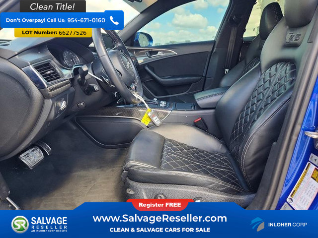 Used 2018 Audi S6 Premium Plus w/ S Sport Package AWD/4WD image 9