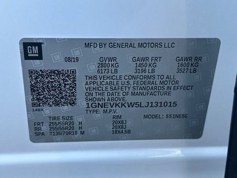 Used 2020 Chevrolet Traverse Premier w/ Redline Edition AWD/4WD image 34