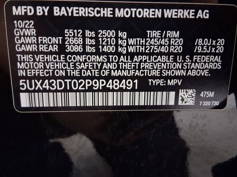 Certified 2023 BMW X4 M40i w/ Premium Package image 19