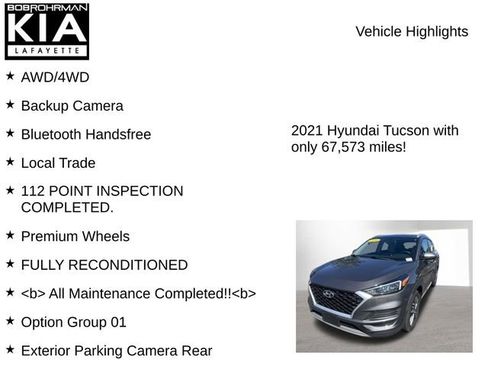 Used 2021 Hyundai Tucson SEL w/ Cargo Package AWD/4WD image 7