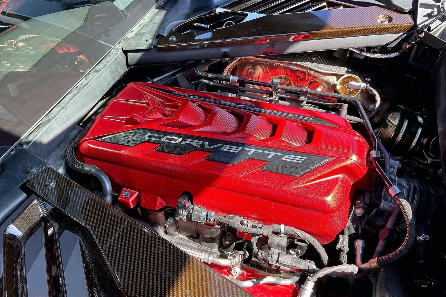 Used 2021 Chevrolet Corvette Stingray Preferred Cpe w/ Engine Appearance Package RWD image 56