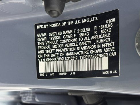 Used 2020 Honda Civic Sport Touring image 43