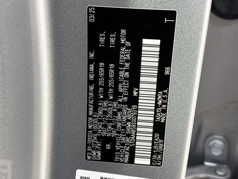 Used 2025 Toyota Grand Highlander AWD image 34