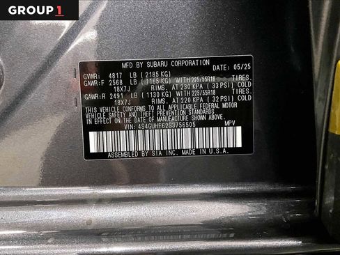 Certified 2025 Subaru Crosstrek 2.5i Sport image 36