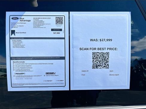 Certified 2025 Ford Bronco Sport Big Bend image 34