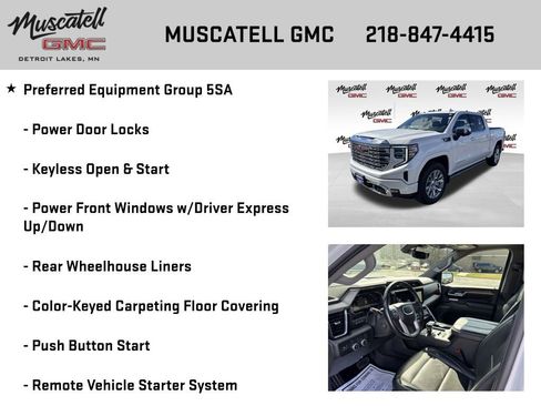 Used 2025 GMC Sierra 1500 Denali w/ Technology Package AWD/4WD image 12