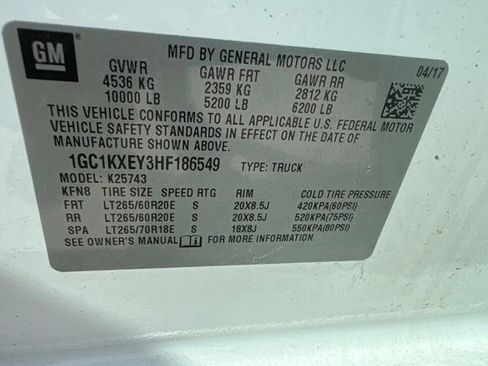 Used 2017 Chevrolet Silverado 2500 High Country w/ Duramax Plus Package AWD/4WD image 10