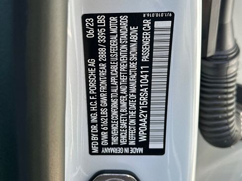 Certified 2024 Porsche Taycan RWD image 28