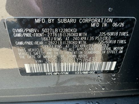 New 2026 Subaru Outback Premium AWD/4WD image 29