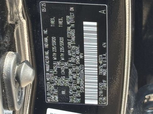 Used 2025 Toyota Highlander XSE AWD/4WD image 21