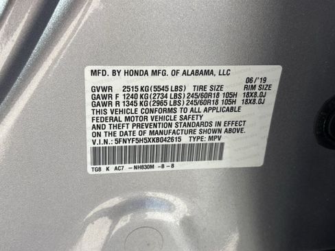 Used 2019 Honda Pilot EX-L image 37