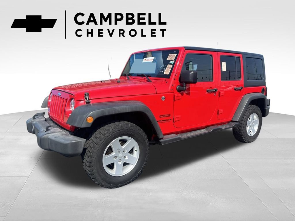 Used 2016 Jeep Wrangler Unlimited Sport w/ Quick Order Package 24S AWD/4WD 360° Tour