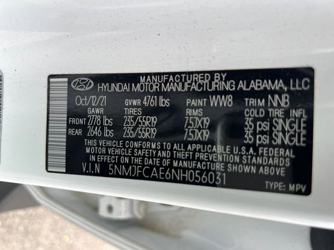 Used 2022 Hyundai Tucson SEL w/ Convenience Package AWD/4WD image 32
