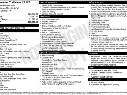Used 2024 Chevrolet TrailBlazer LT image 18