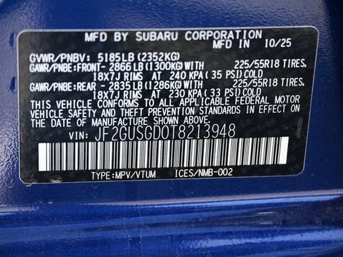 New 2026 Subaru Crosstrek 2.5i Sport image 20