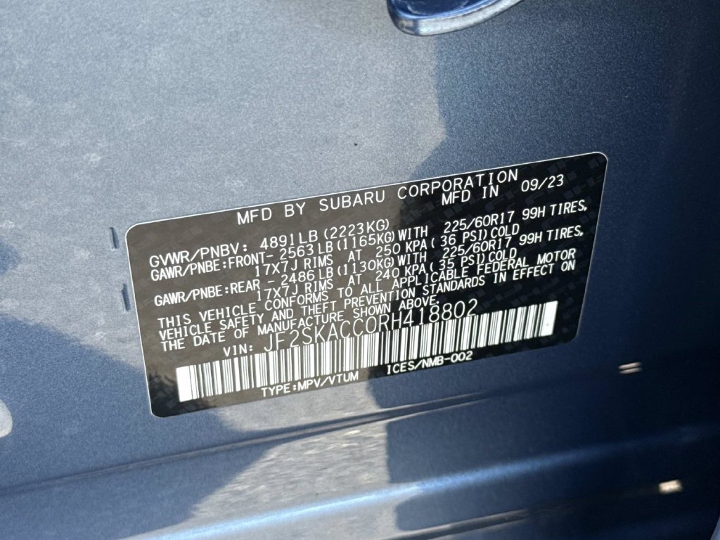 Used 2024 Subaru Forester Premium AWD/4WD image 31